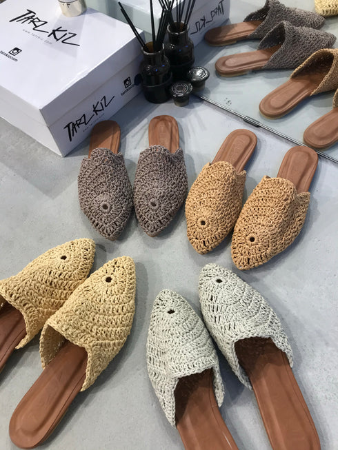 RUNWAY ÖRGÜ VİZON DÜZ TERLİK